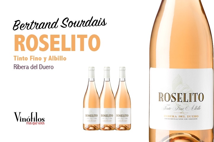 Roselito, vino rosado (clarete) de Ribera del Duero elaborado por Bertrand Sourdais, a la venta en Vinofilos