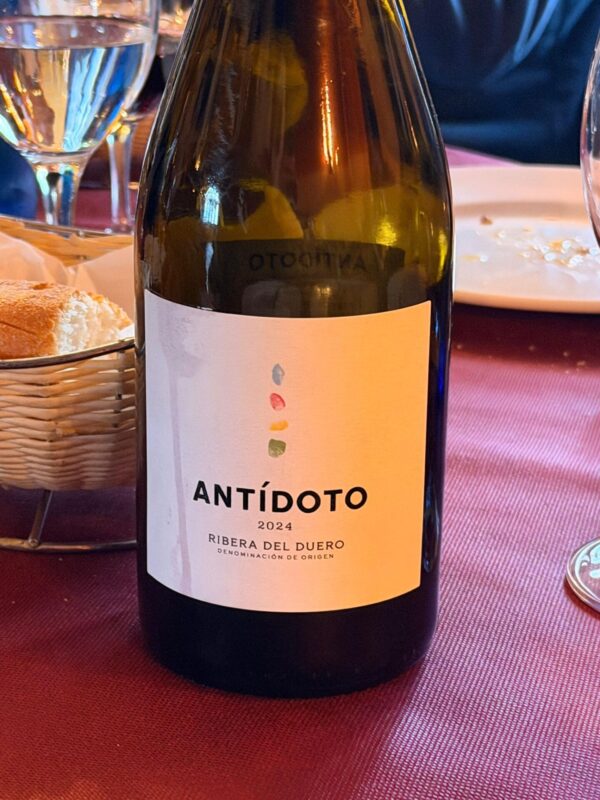 Mario Reyes en bodega: vinos de Antídoto